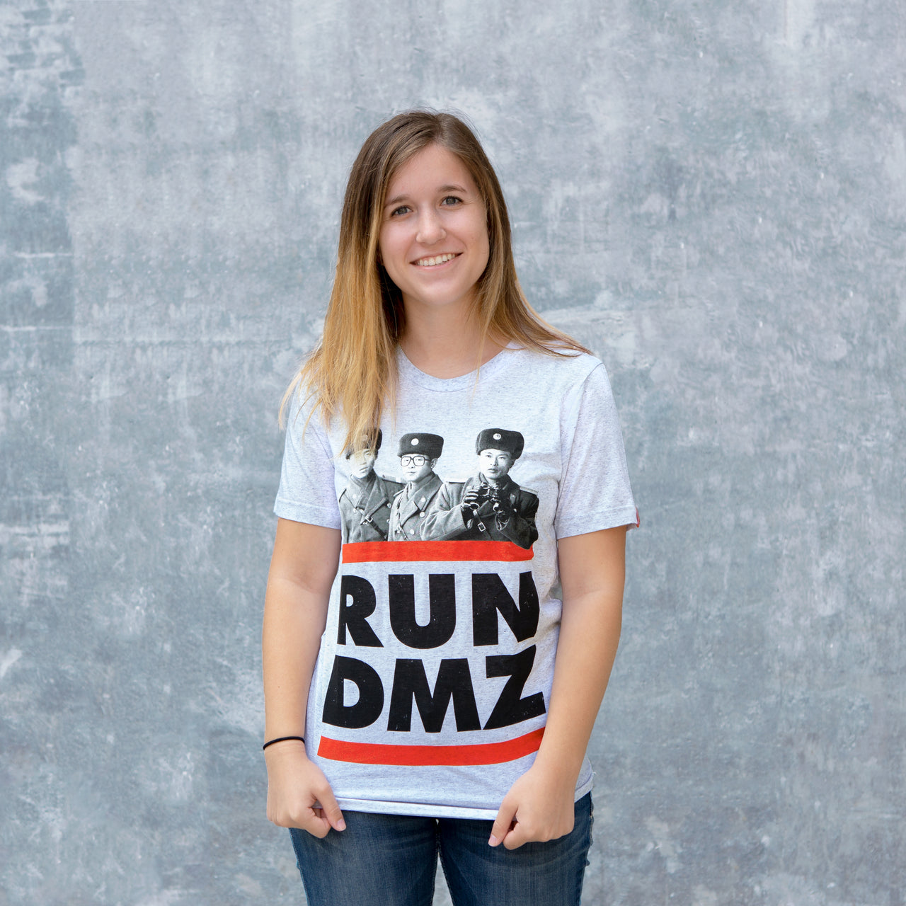 Run DMZ Premium T-Shirt – Liberty in North Korea Shop