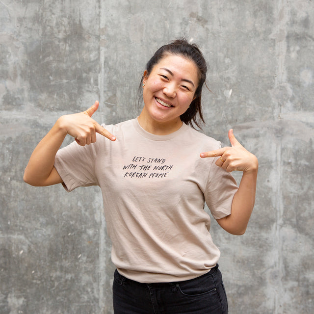 Let's Stand With the North Korean People T-Shirt